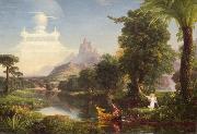Thomas Cole The Voyage of Life:Youth (mk13) Sweden oil painting artist